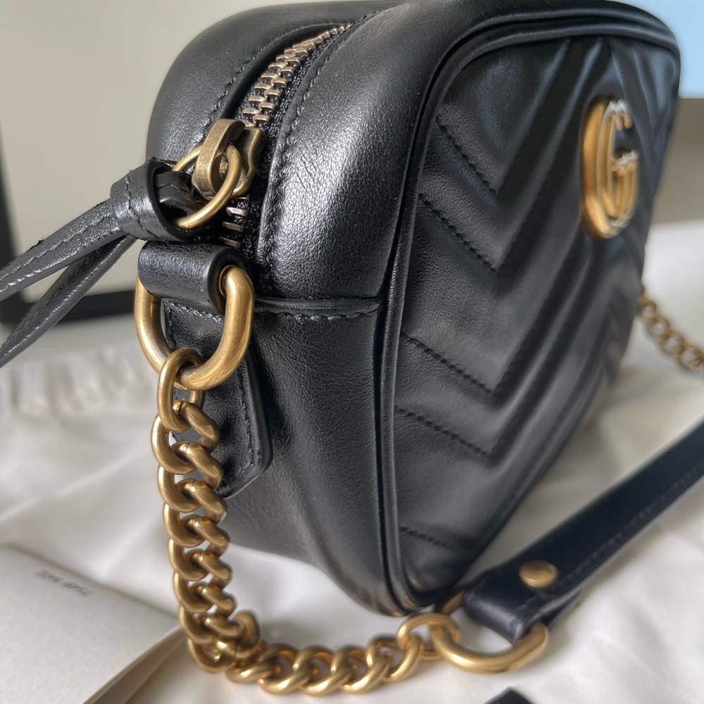Gucci GG Marmont matelassé mini bag - Picture 8 of 10